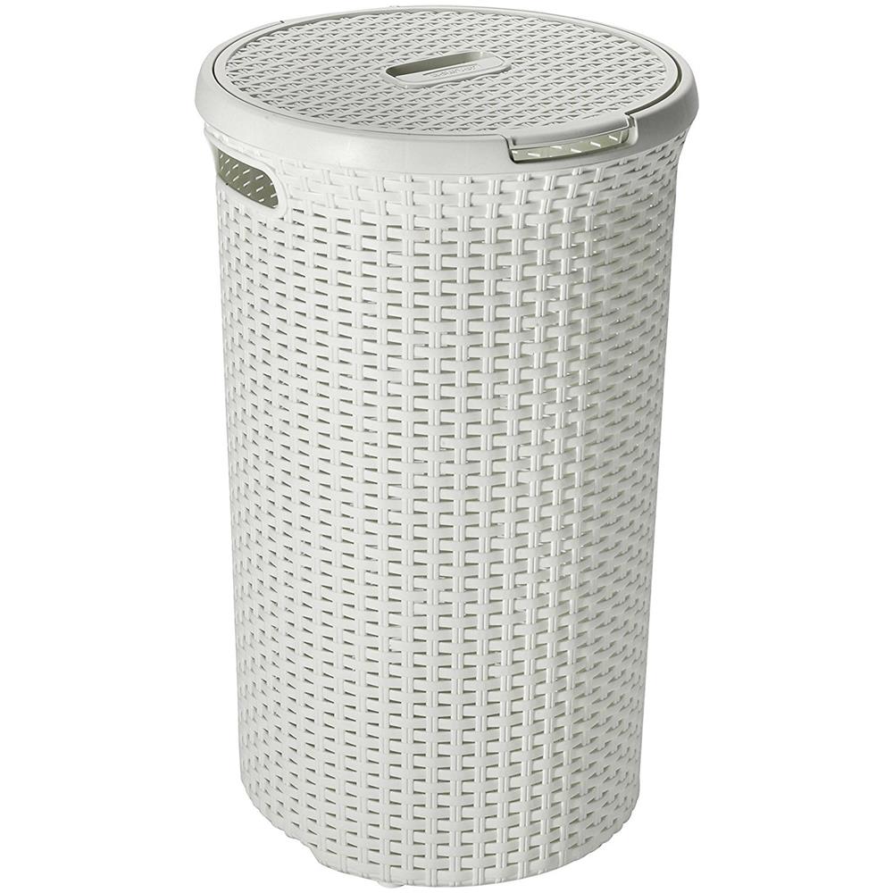 Curver Style CESTO RATTAN in Collezionisti Biancheria 60l CREMA 