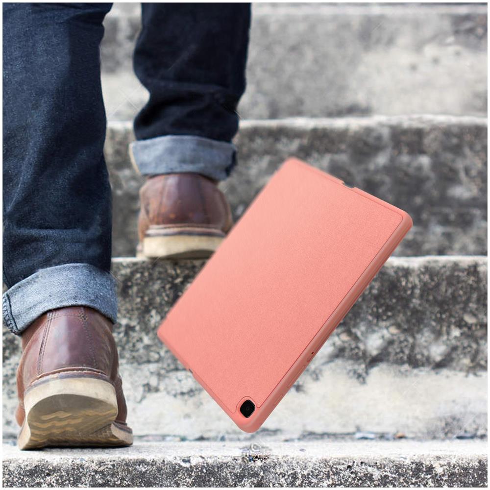 Custodia Galaxy Tab S6 Lite Stand-by Modalità Supporto Video E Tastiera Blu - Foto 6