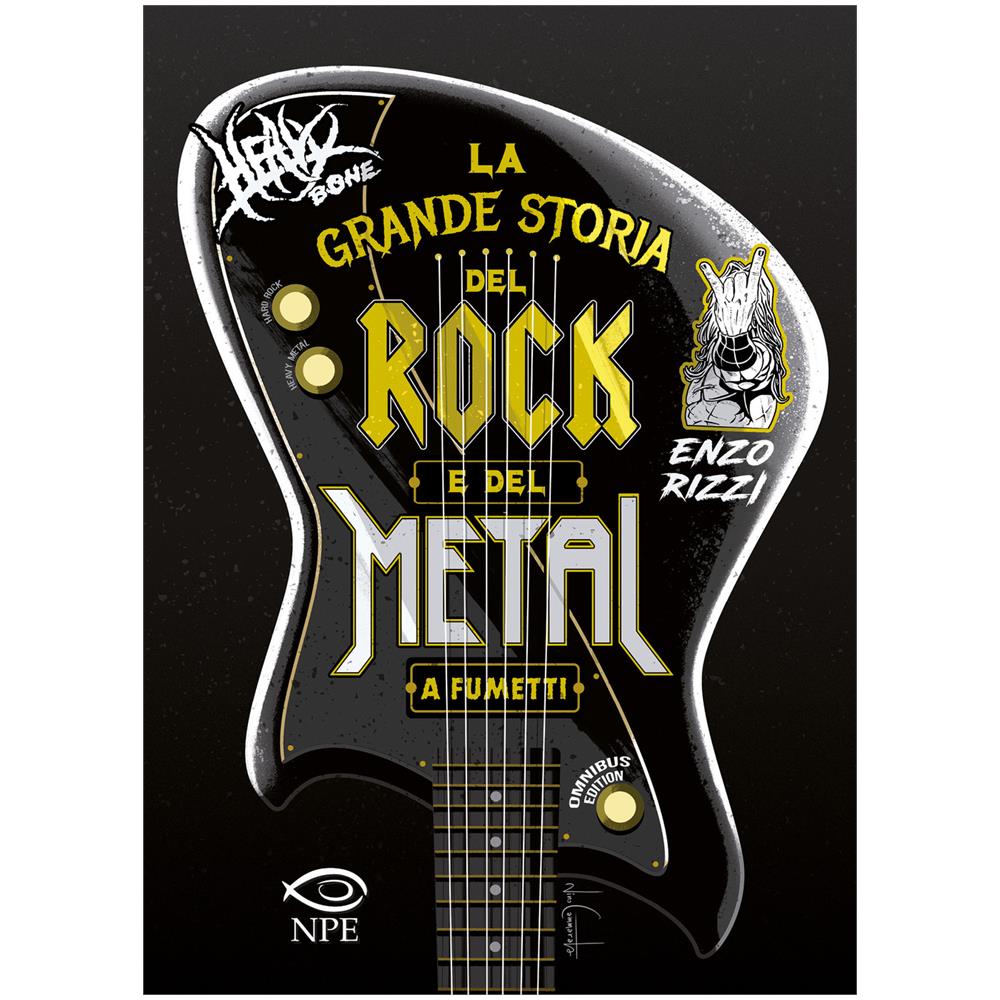 Enzo Rizzi - Heavy Bone. La Grande Storia Del Rock E Del Metal A Fumetti. Omnibus Edition - Foto 2