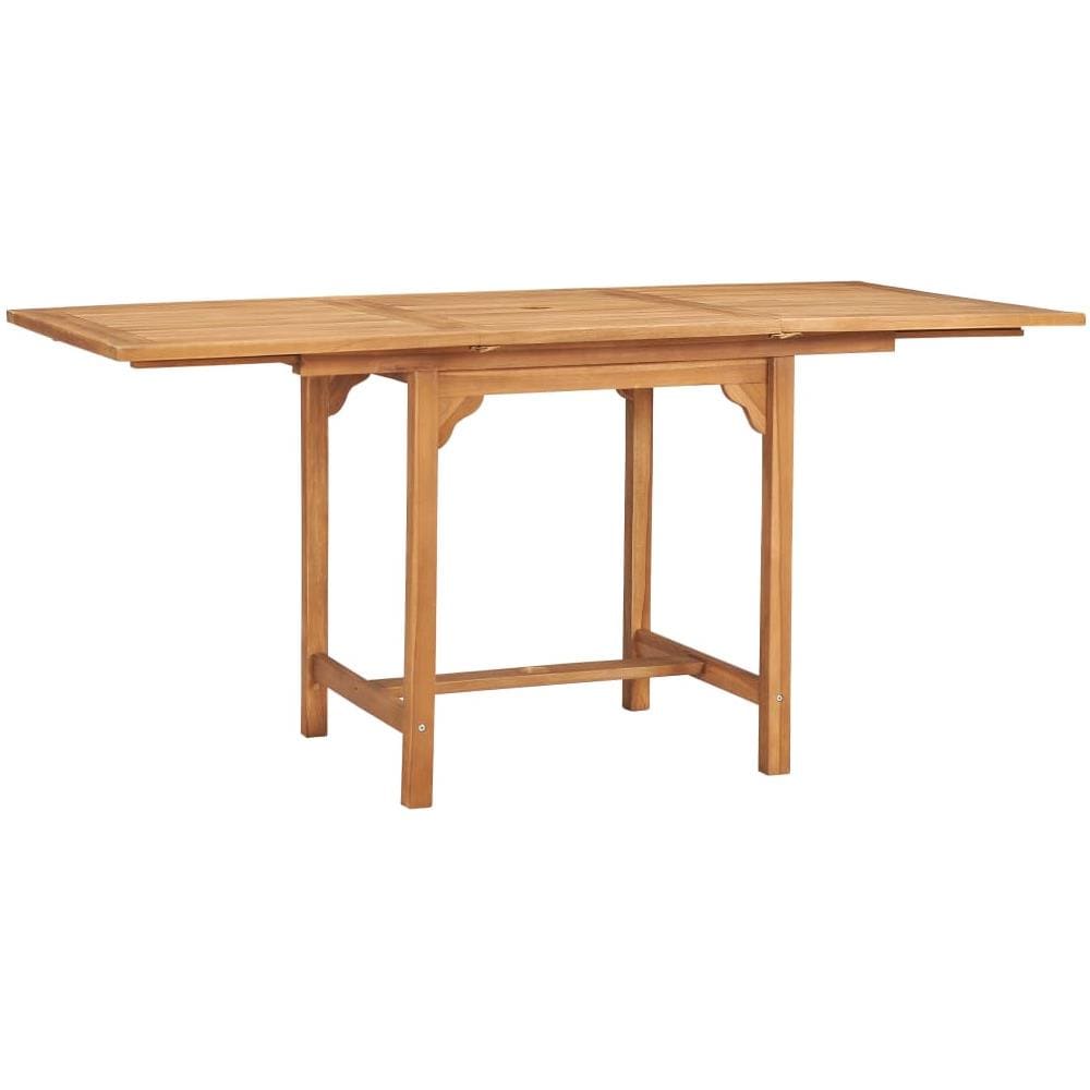 Set da Pranzo da Giardino 5 pz in Legno Massello di Teak - Foto 4