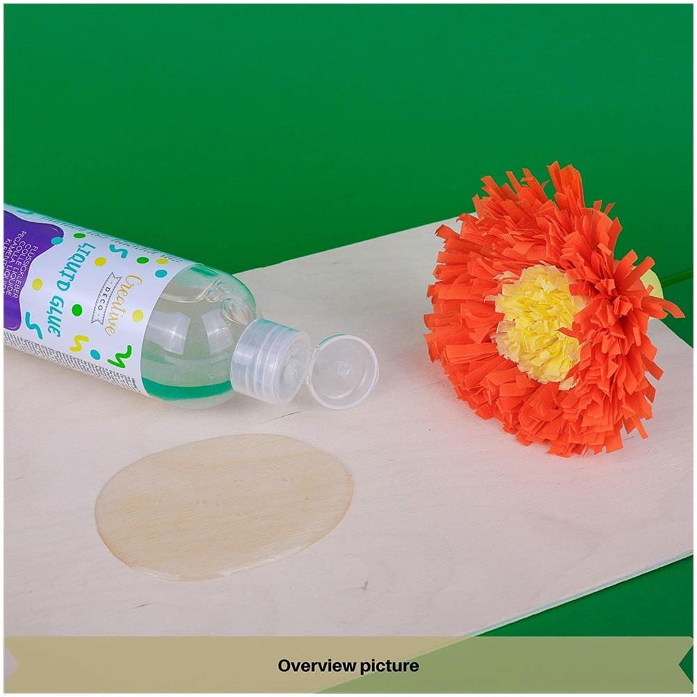 Colla Liquida Trasparente Pva Vinilica | 250ml | Per Artigianato Carta E Cartone | Non Tossica | Scolastica Lavabile | Efficiente | Perfetta Per Progetti Artistici - Foto 2