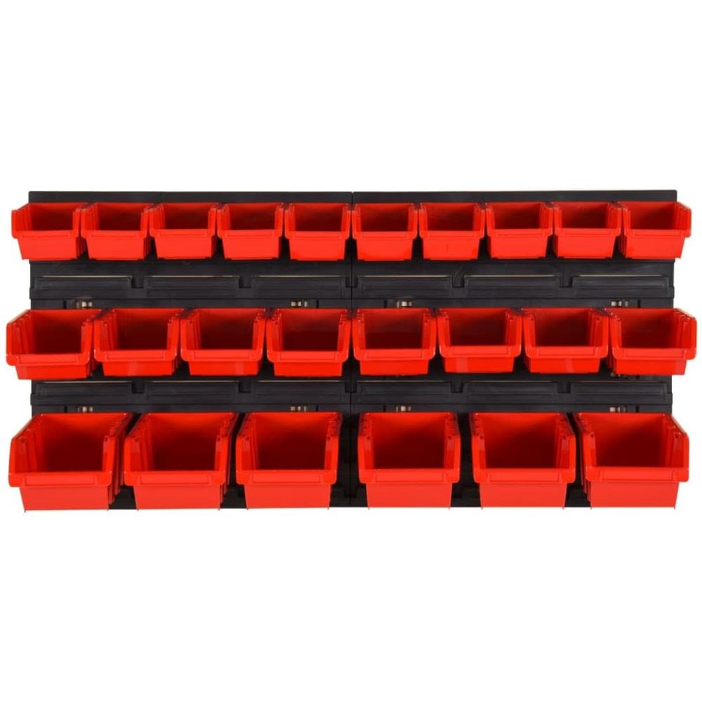 Set Da Officina 26 Pz Rosso E Nero 77x39 Cm In Polipropilene - Foto 2