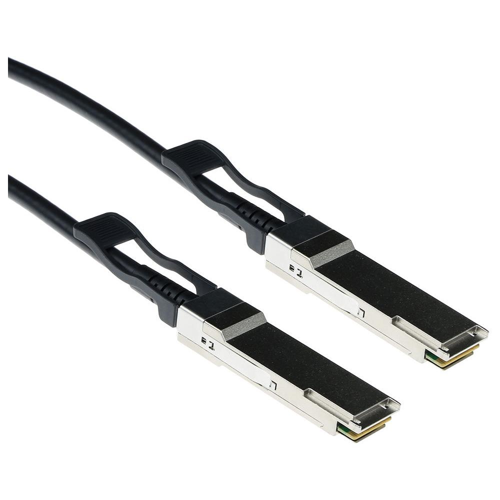 TR0416 cavo InfiniBand e in fibra ottica 2 m QSFP28 Nero - Foto 1