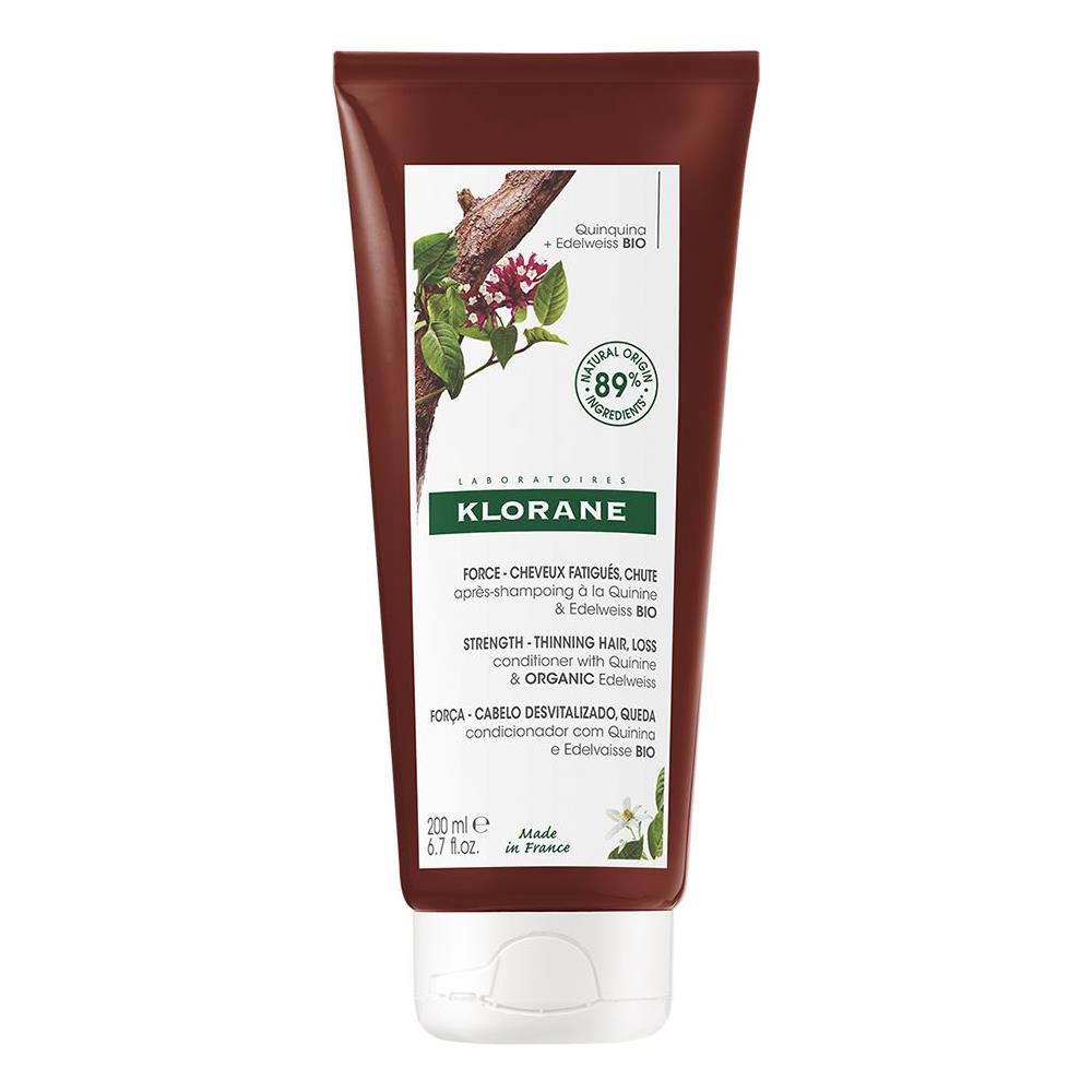 Balsamo Edelweiss Bio 200ml Chinina Capelli Stanchi Klorane - Foto 1