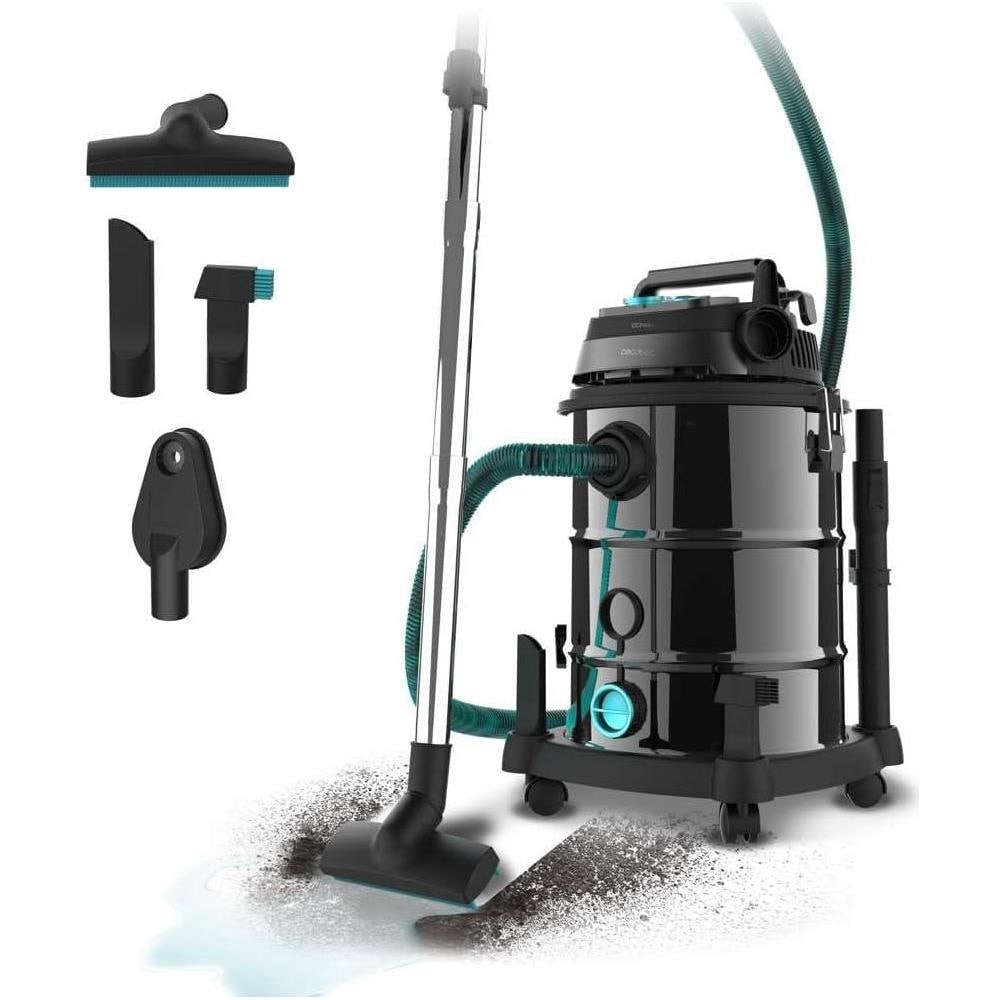 BIDONE SOLIDI /LIQUIDI 30LT. 1600 WATT IN METALLO SOFFIATORE + 5 ACCESS - Foto 1