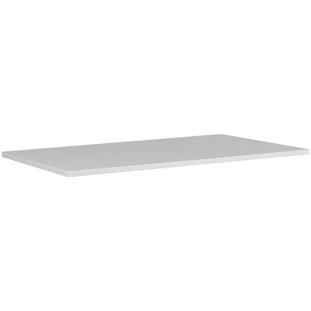 | Piano lavabo - 40,6x46x1,6 cm - Bianco - Piano in laminato di alta qualità - Resistente all'acqua - Per lavabi - Foto 1