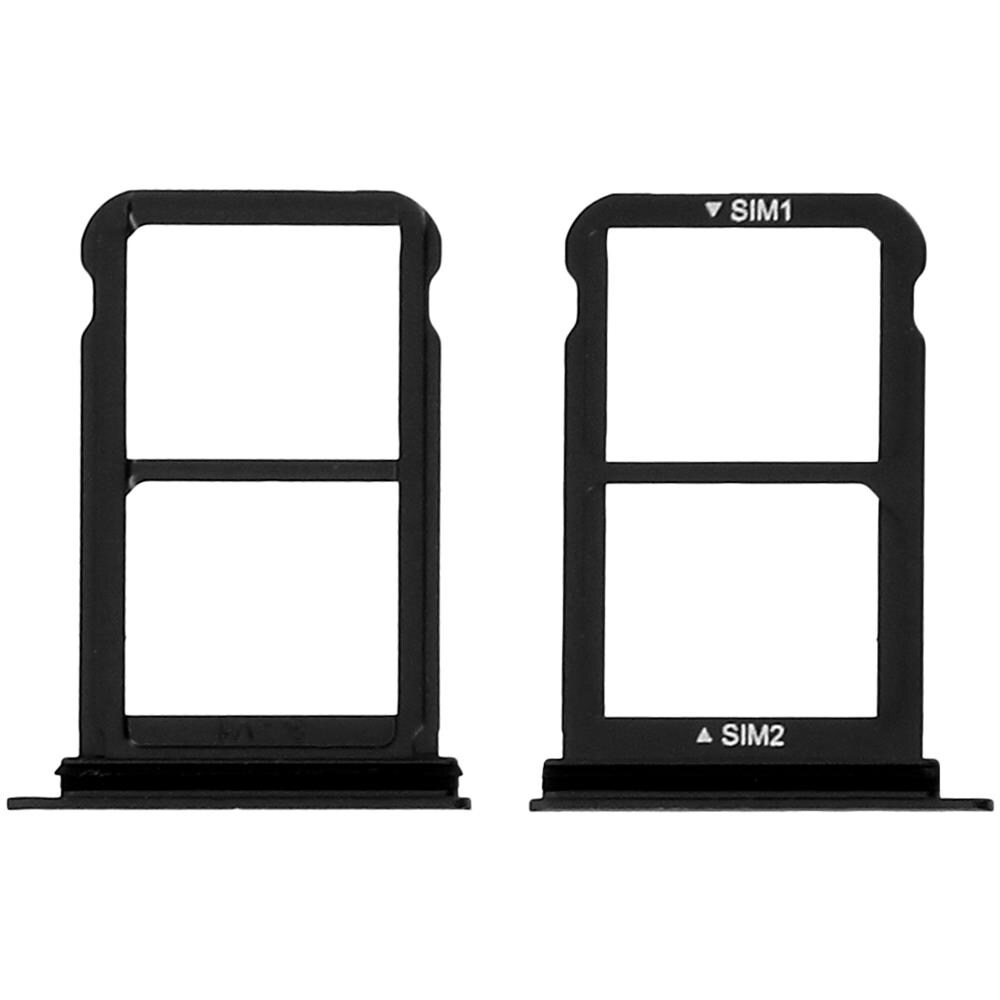 Slot Scheda Nano Sd Huawei P20 Adattatore Ricambio - Nero - Foto 1