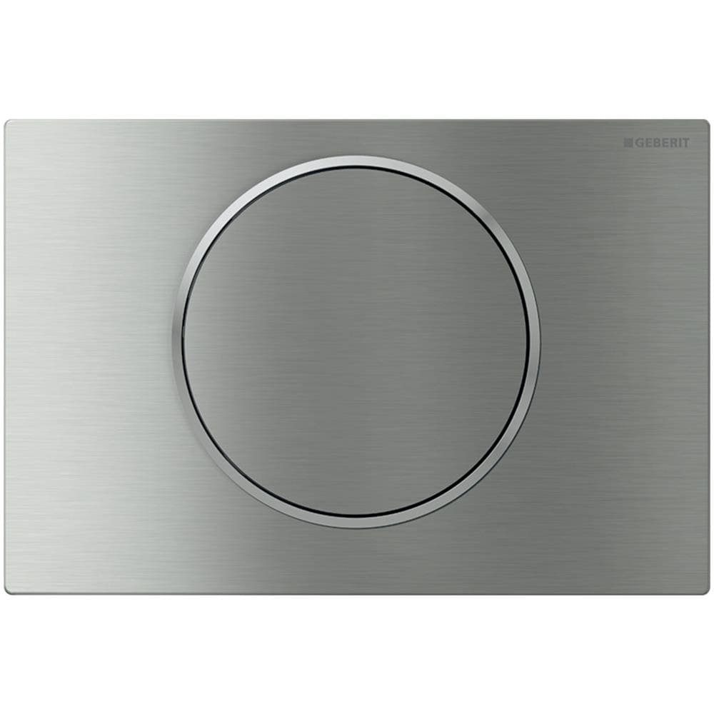 Placca Di Comando Sigma 10 Per Risciacquo Con Possibilità Di Interruzione Spazzolato Lucidato | 115.758. sn. 5 - Foto 1