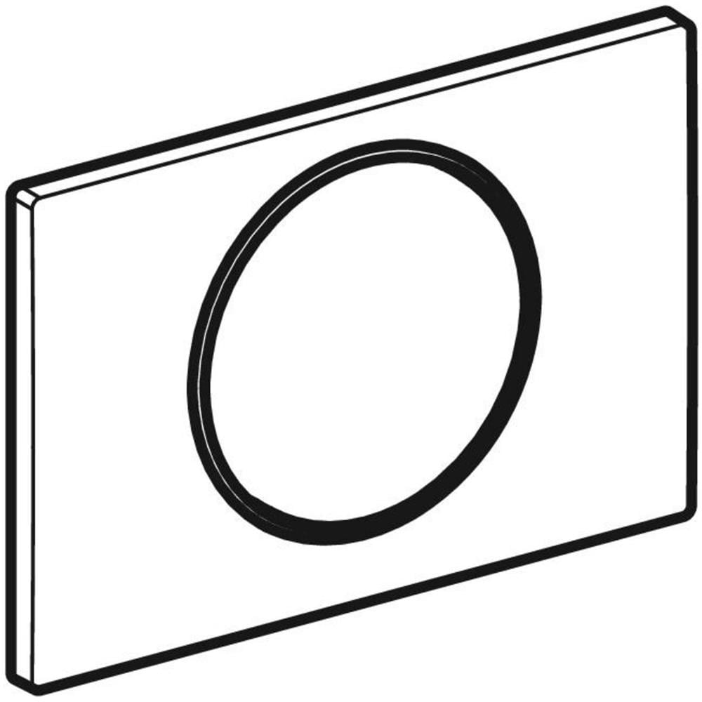 Placca Di Comando Sigma 10 Per Risciacquo Con Possibilità Di Interruzione Spazzolato Lucidato | 115.758. sn. 5 - Foto 2