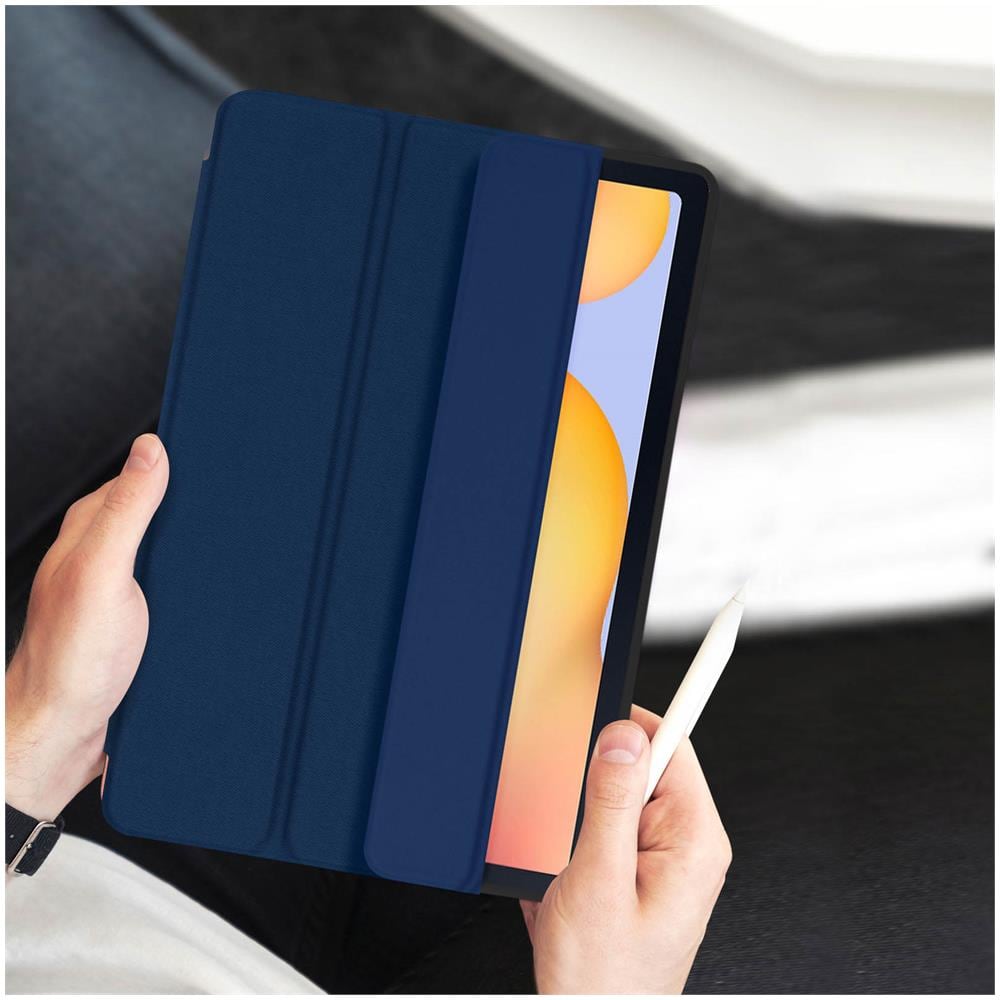 Custodia Per Galaxy Tab S6 Lite 2024, 2022, 2020 Standby Stand Video, Blu Scuro - Foto 2