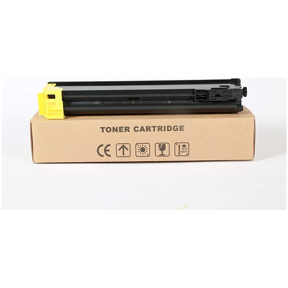 TONER COMPATIBILE - Kyocera Tk-5205y Giallo 1t02r5anl0 Per Taskalfa 356ci Fornito Di Intelligent Chip Capacità 12000 Copie Made In Italy - Foto 2