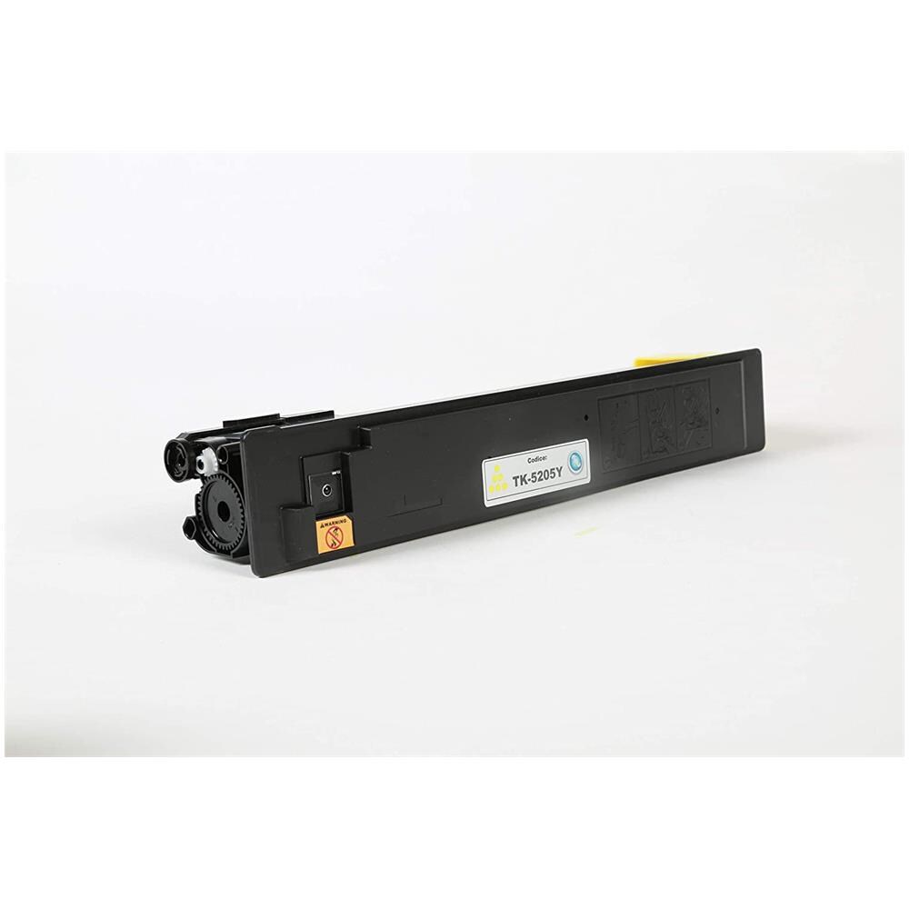 TONER COMPATIBILE - Kyocera Tk-5205y Giallo 1t02r5anl0 Per Taskalfa 356ci Fornito Di Intelligent Chip Capacità 12000 Copie Made In Italy - Foto 5