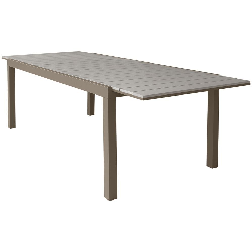 Tavolo Allungabile 180/240x73x100 Cm Pental Taupe Marrone - Foto 6