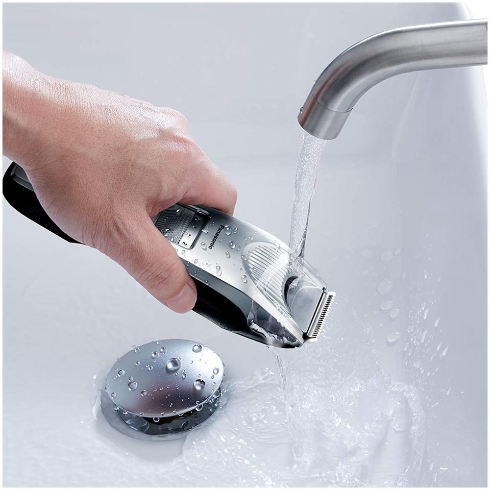 ER-SB60-S803 Regolabarba Elettrico Ricaricabile Colore Argento - Foto 6