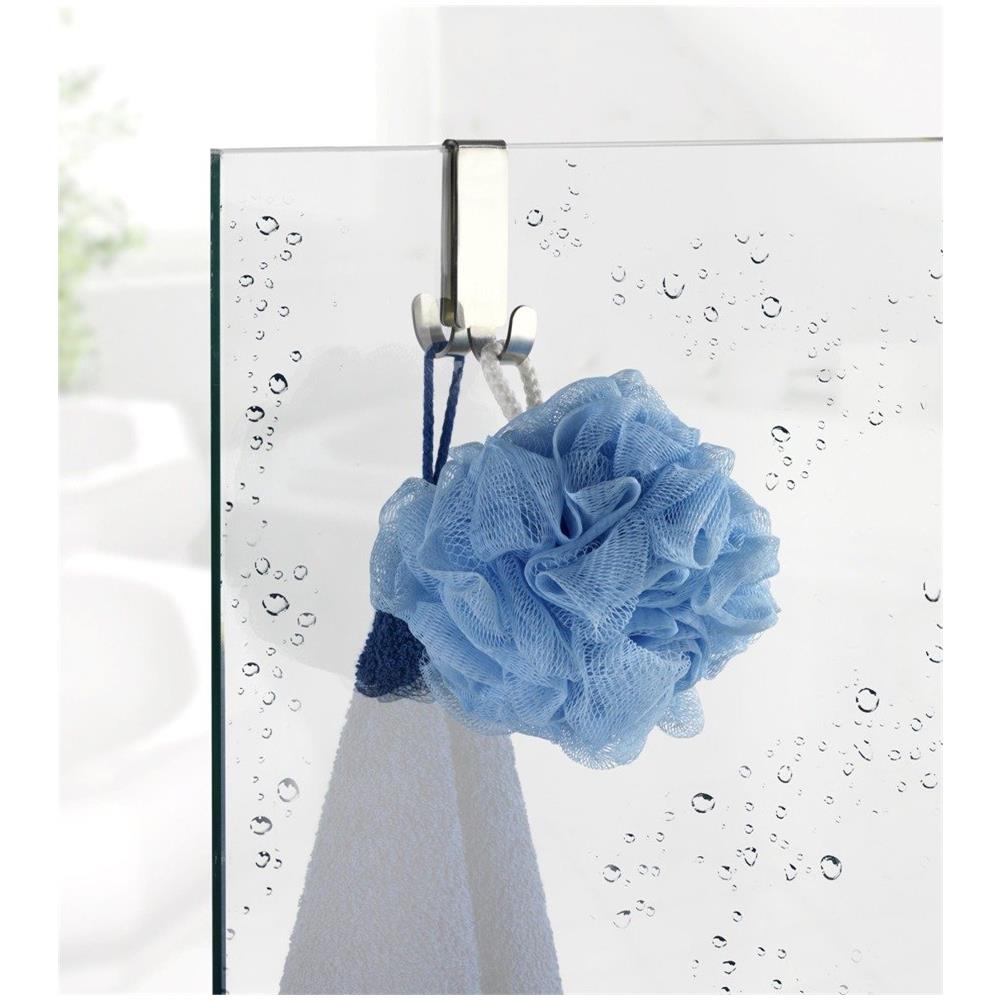 Vieste Porta Asciugamano, Doppia Staffa Per Montaggio Su Porte Cabina Doccia - - Foto 2