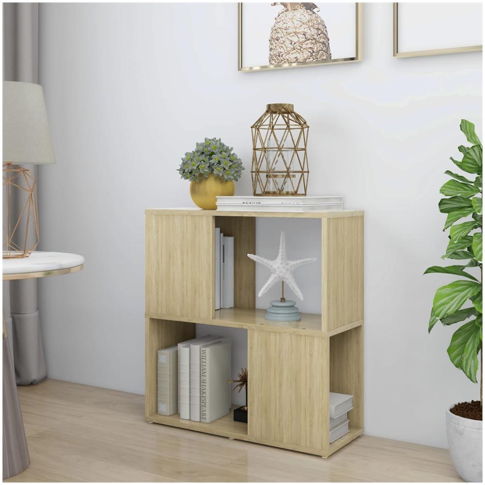 Libreria Rovere Sonoma 60x24x63 Cm In Truciolato - Foto 1