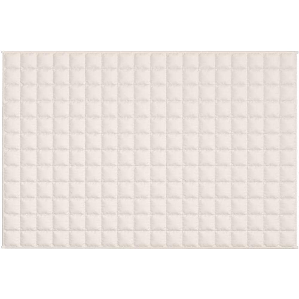 Coperta Ponderata Crema Chiaro 120x180 cm 5 kg Tessuto - Foto 2