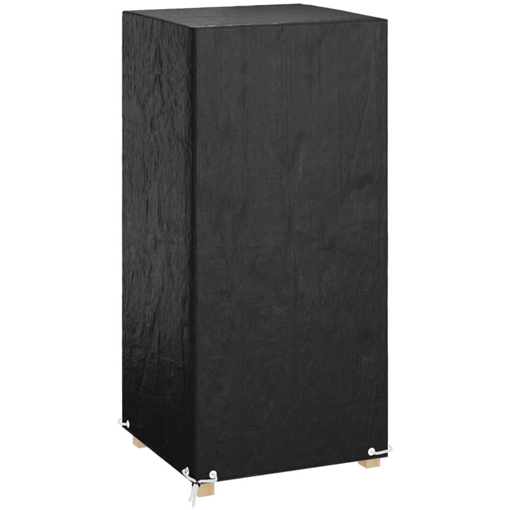 Copri Sedia Da Giardino 8 Occhielli 75x70x140 Cm Polietilene - Foto 1