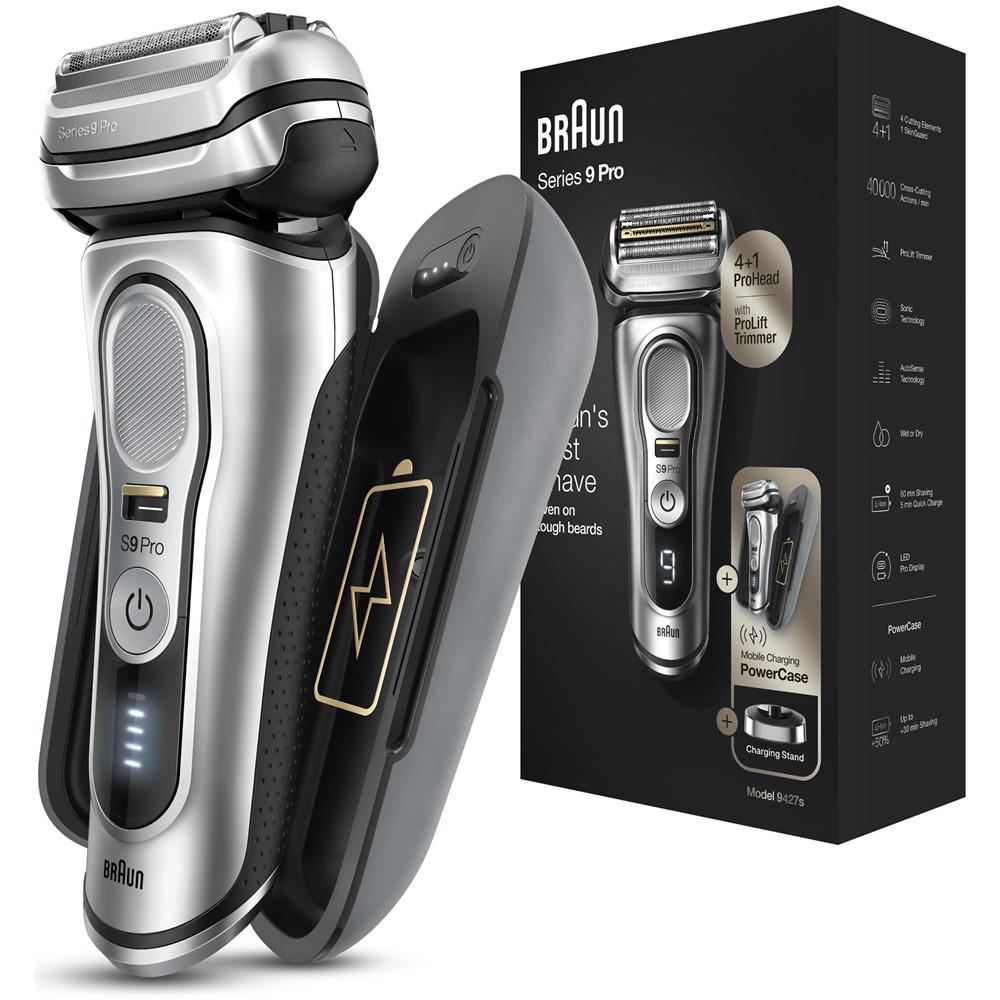 Series 9 Pro 81744531 rasoio elettrico Trimmer Argento - Foto 2
