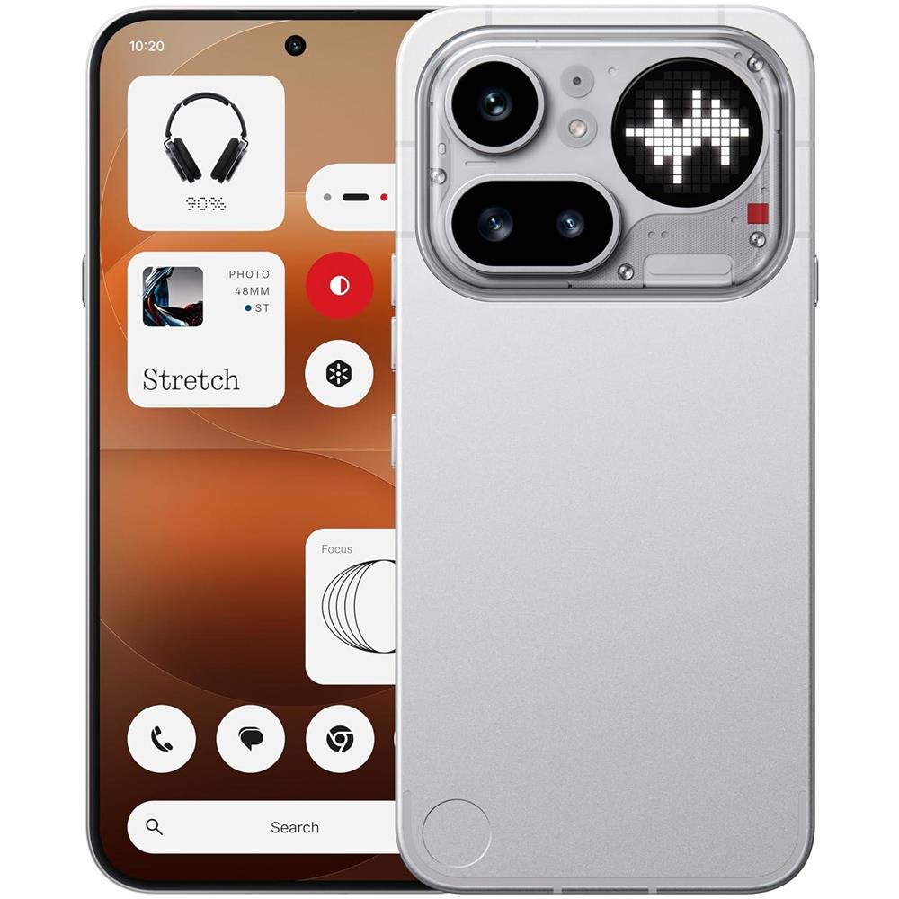 Phone (4a) Pro 5G 256GB 12GB Ram Display 6.83" AMOLED 144Hz Main Camera 50+50+8MP Dual nanoSim Android 16 Snapdragon 7 Gen4 5080mAh Silver - Foto 1