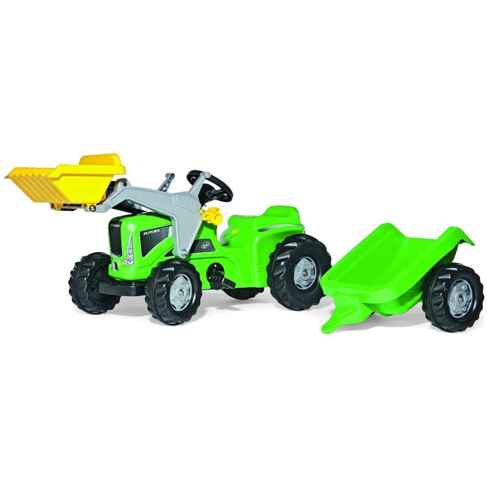 Kiddy Classic Trac blu c / Rimorchio e Ruspa Kid (2014) 630042 - Foto 2