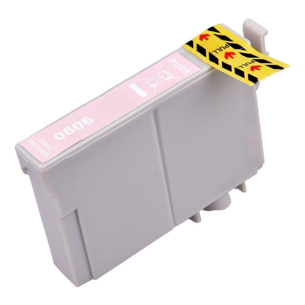 Cartuccia Ink-Ket compatibile Epson T0806 Light Magenta - Foto 2