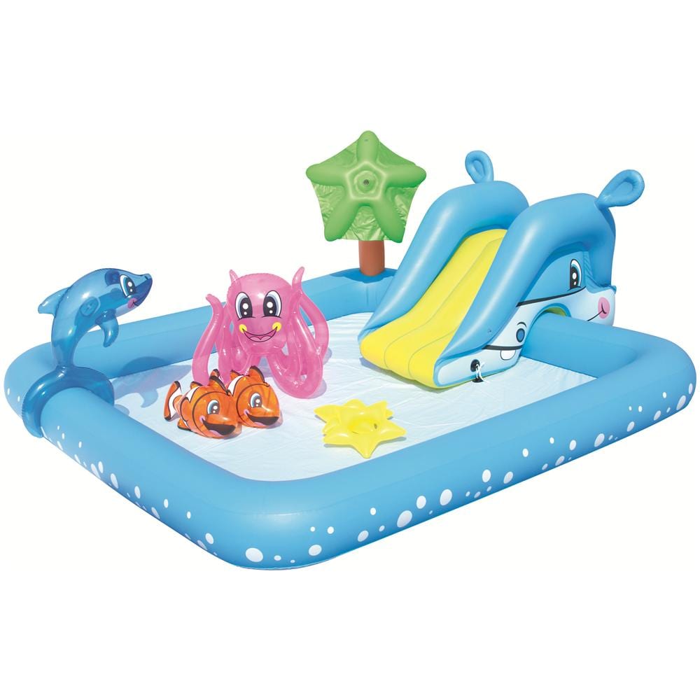Play Center Gonfiabile Acquario Fantastico con Spruzzi - Foto 1