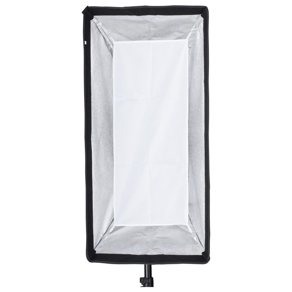Softbox 40x80cm Rettangolare Con Anello Attacco Bowens - Foto 3