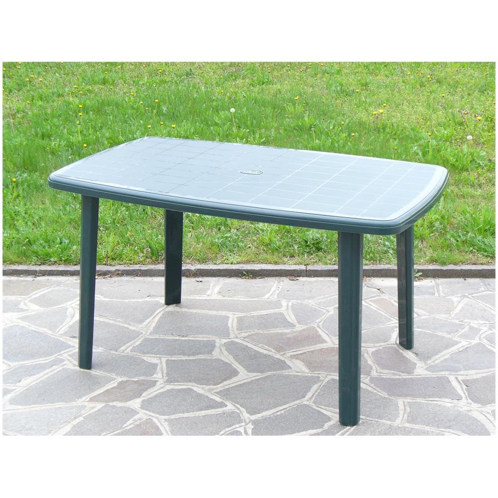 Tavolo Resina Art. 56c Cm. 137x85 Verde - Foto 4