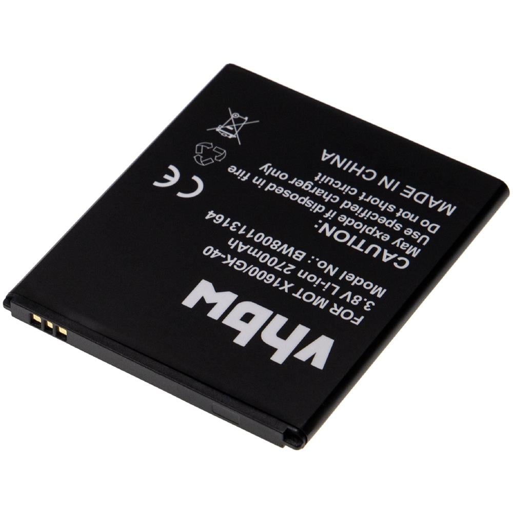 Li-ion Batteria 2700mah (3.8v) Per Cellulare Smartphone Telefono Motorola Moto Cedric Come Gk40. - Foto 4