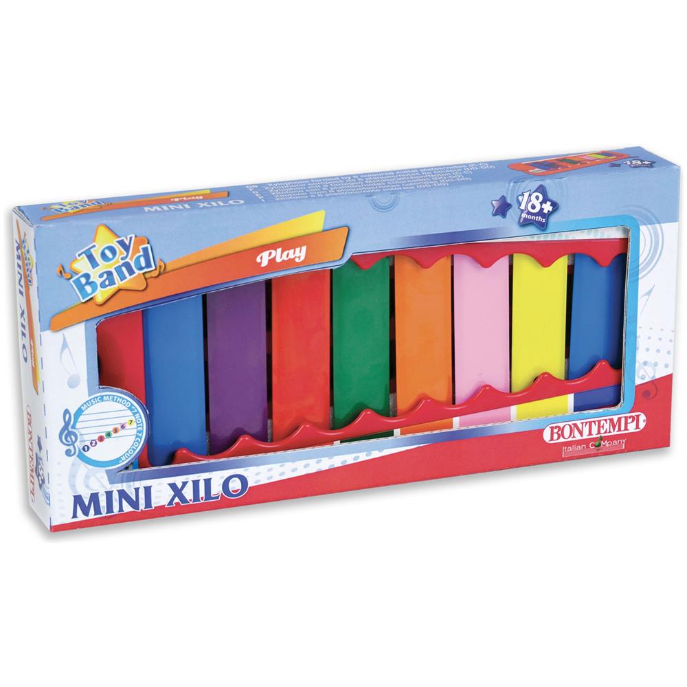 Strumenti musicali giocattolo55 0833 - Xilofono A 8 Piastrine / note Colorate - Foto 1