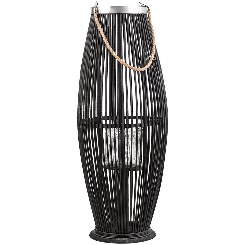 Lanterna Nera 84 Cm Tahiti - Foto 1