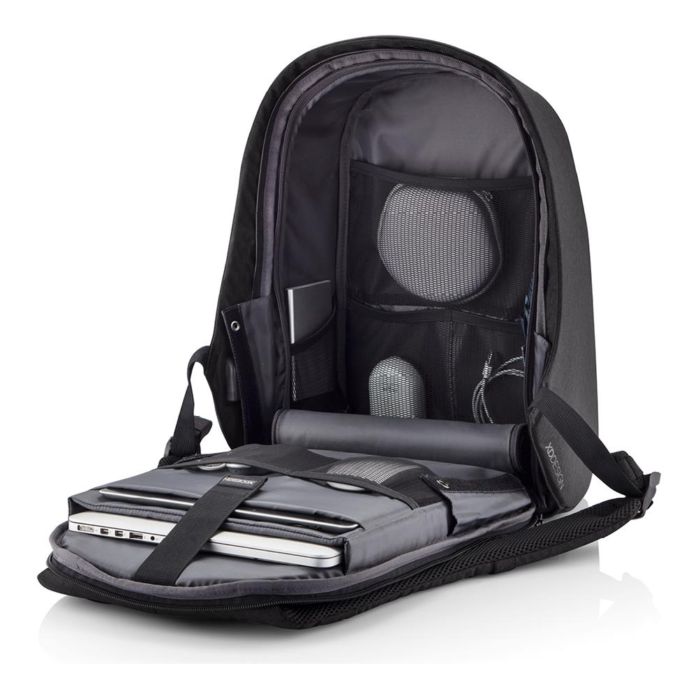 Bobby Hero Small Zaino Antifurto Usb Nero (borsa Unisex)  - Foto 2