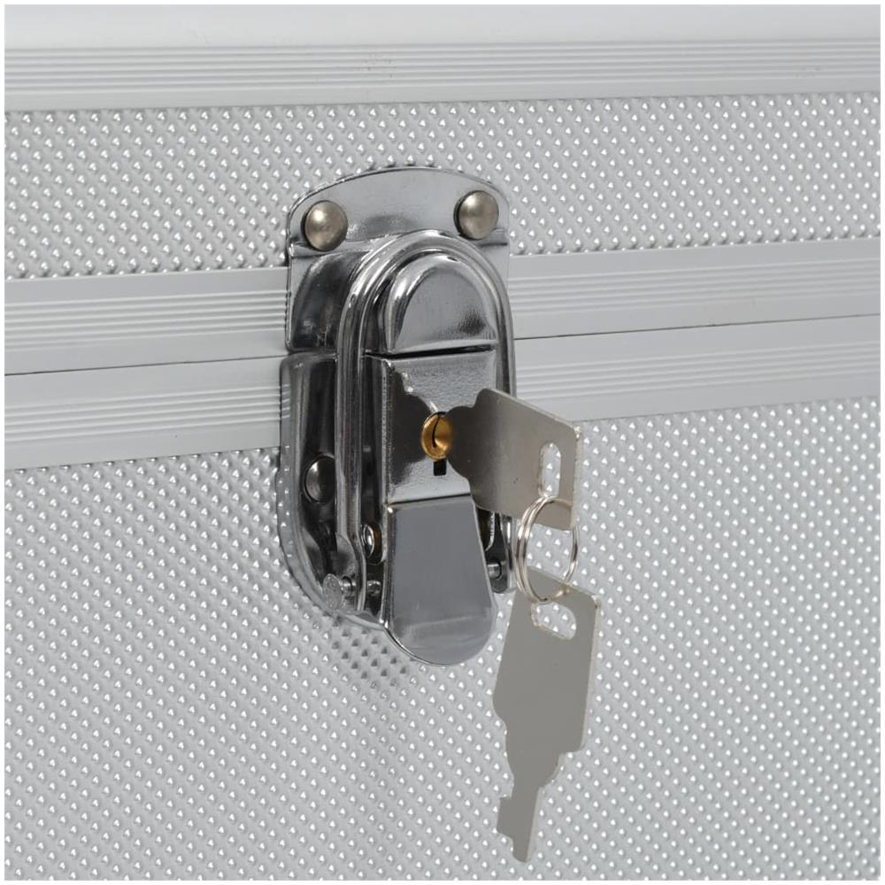 Valigette 2 Pz In Alluminio Argento - Foto 2