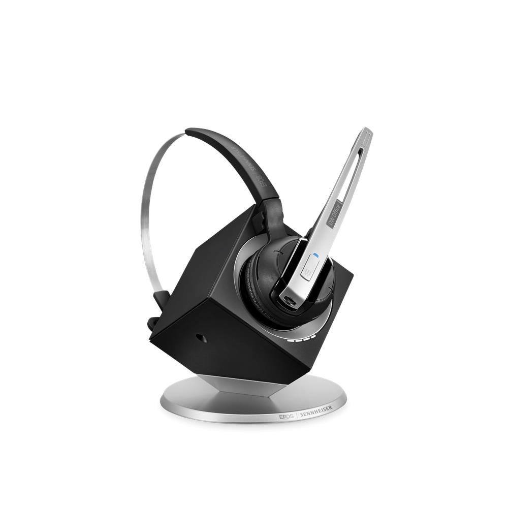 Sennheiser Impact Dw Office Phone - Eu Cuffia Aggancio, Padiglione Auricolare Nero, Argento - Foto 3
