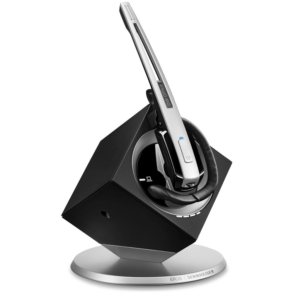 Sennheiser Impact Dw Office Phone - Eu Cuffia Aggancio, Padiglione Auricolare Nero, Argento - Foto 1