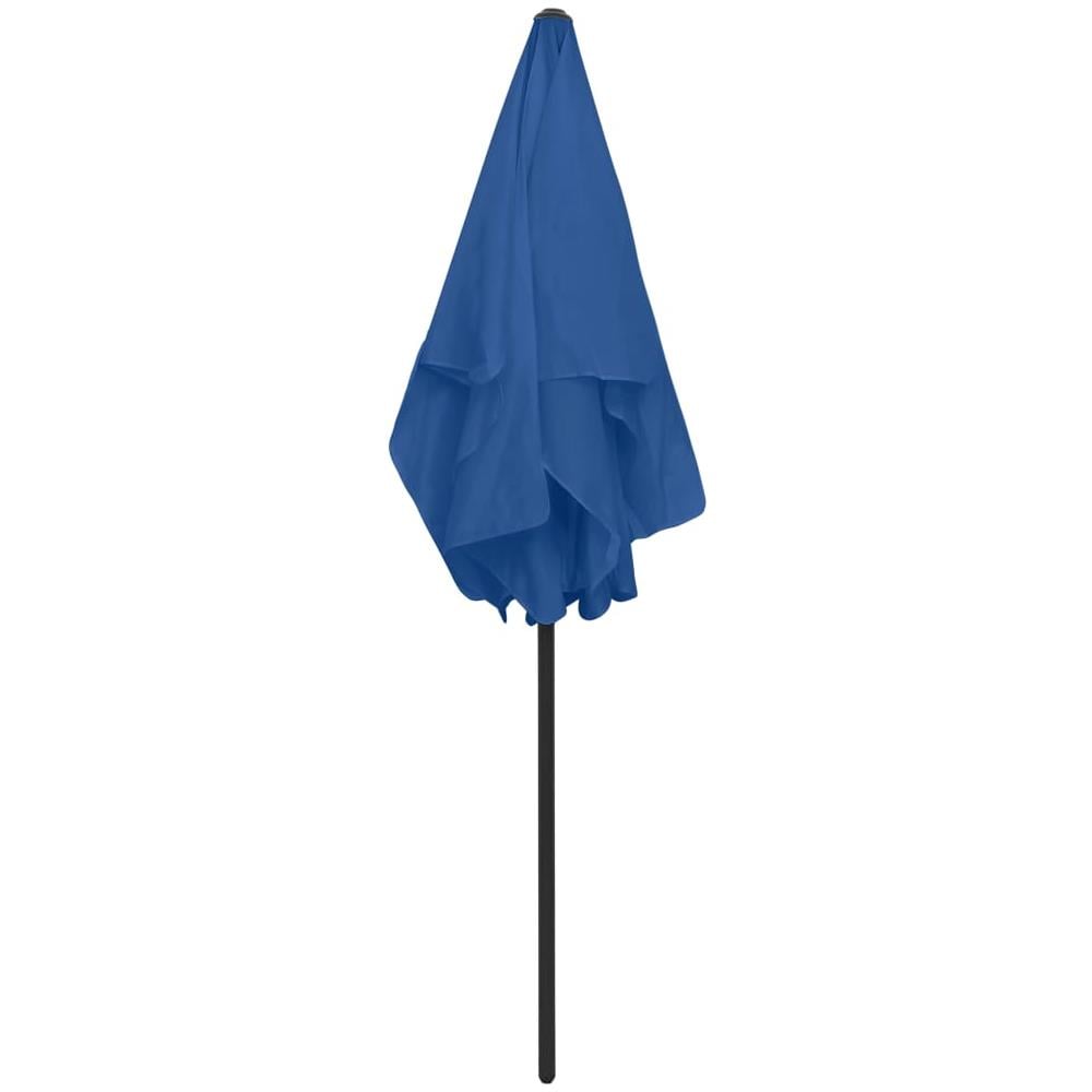 Ombrellone da Spiaggia Azzurro 180x120 cm - Foto 8