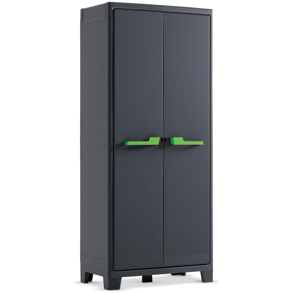 Armadietto con Ripiani Moby Grigio Grafite 182 cm - Foto 1