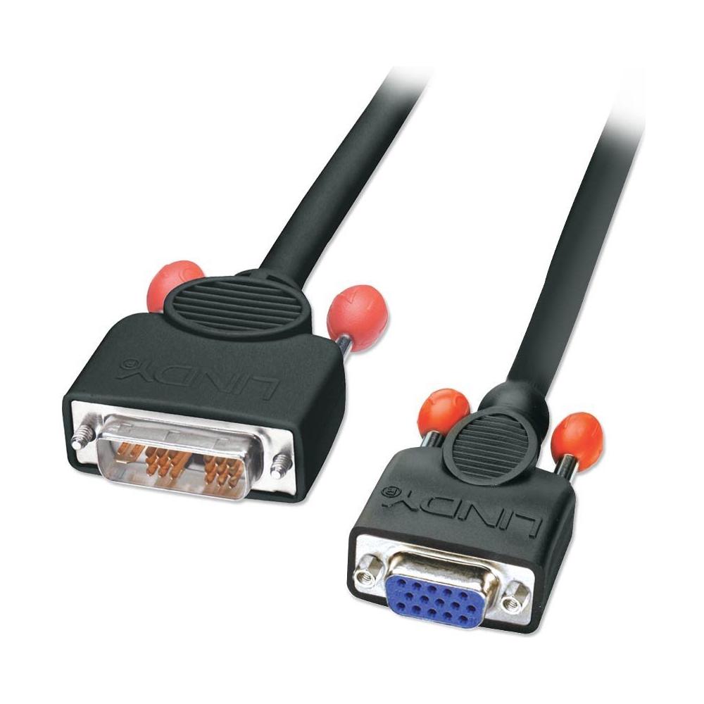 Cavo adattatore DVI-A / VGA (D-Sub) Maschio / Femmina Lunghezza 5m - Foto 1