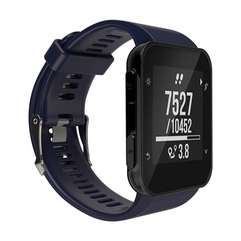 Bracciale Garmin Forerunner 35/30 In Silicone Blu Marino - Foto 2