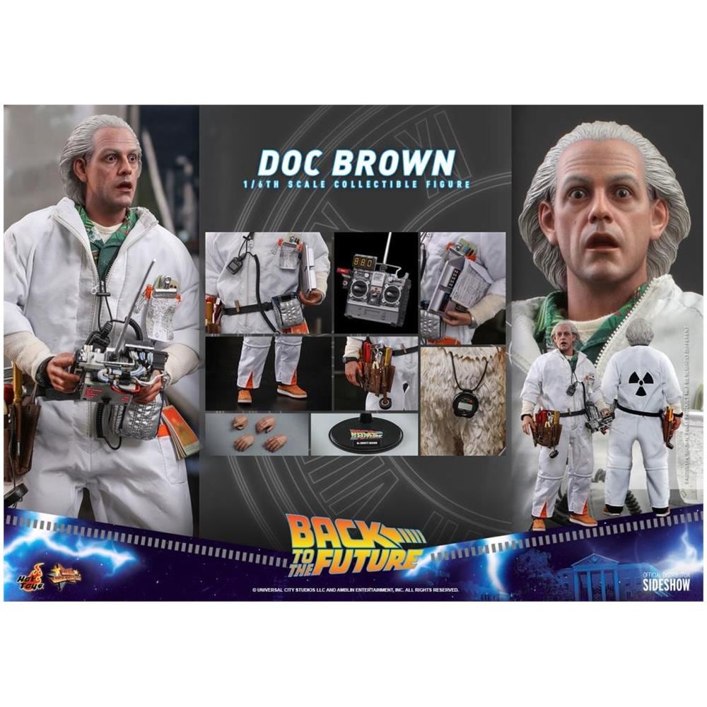 Figurina Mms609 - Back To The Future - Doc Brown Versione Standard - Foto 1