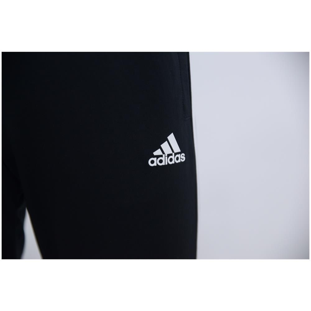 Essentials Warm-up Tapered 3-stripes H46105, Uomini, Nero, S - Foto 2