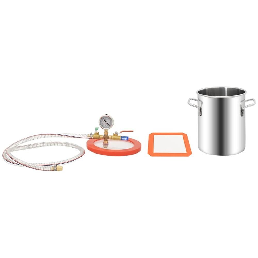 Camera A Vuoto In Acciaio Inox 5,5 L - Foto 3