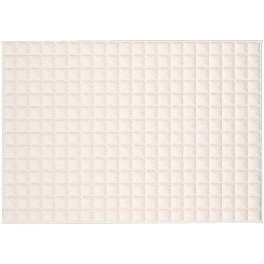 Coperta Ponderata Crema Chiaro 138x200 cm 10 kg Tessuto - Foto 2