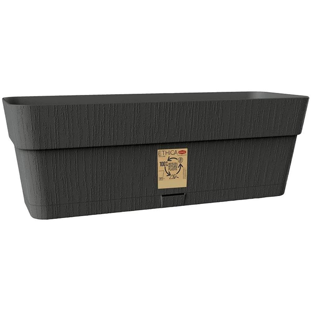 Balconetta Fioriera Ethica Cm 50 Grafite, Con Riserva D'acqua - Foto 1