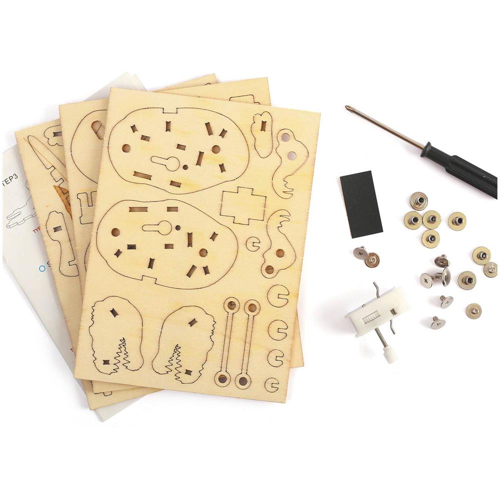 Meccanico Modello 3d T-rex 17 Cm - Foto 1