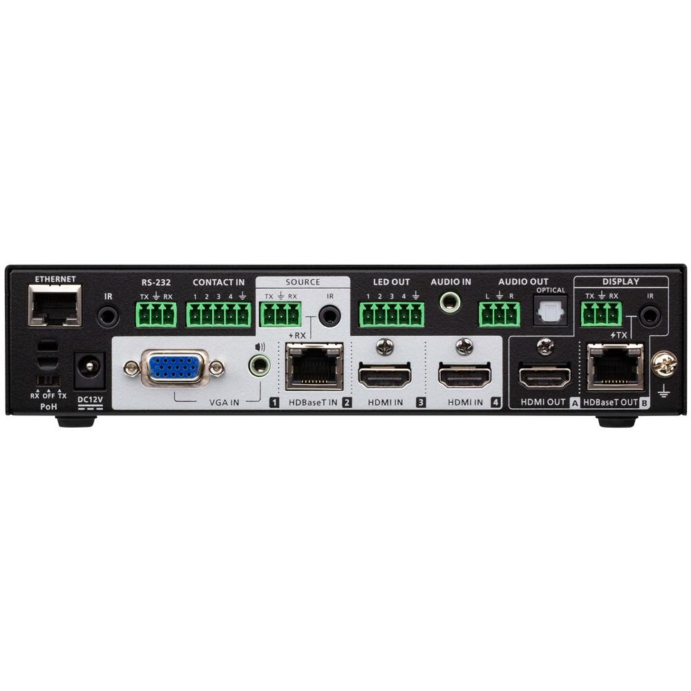 Switch matrix per presentazioni 4 x 2 True 4K con scalatura, DSP, e HDBaseT-Lite - Foto 2