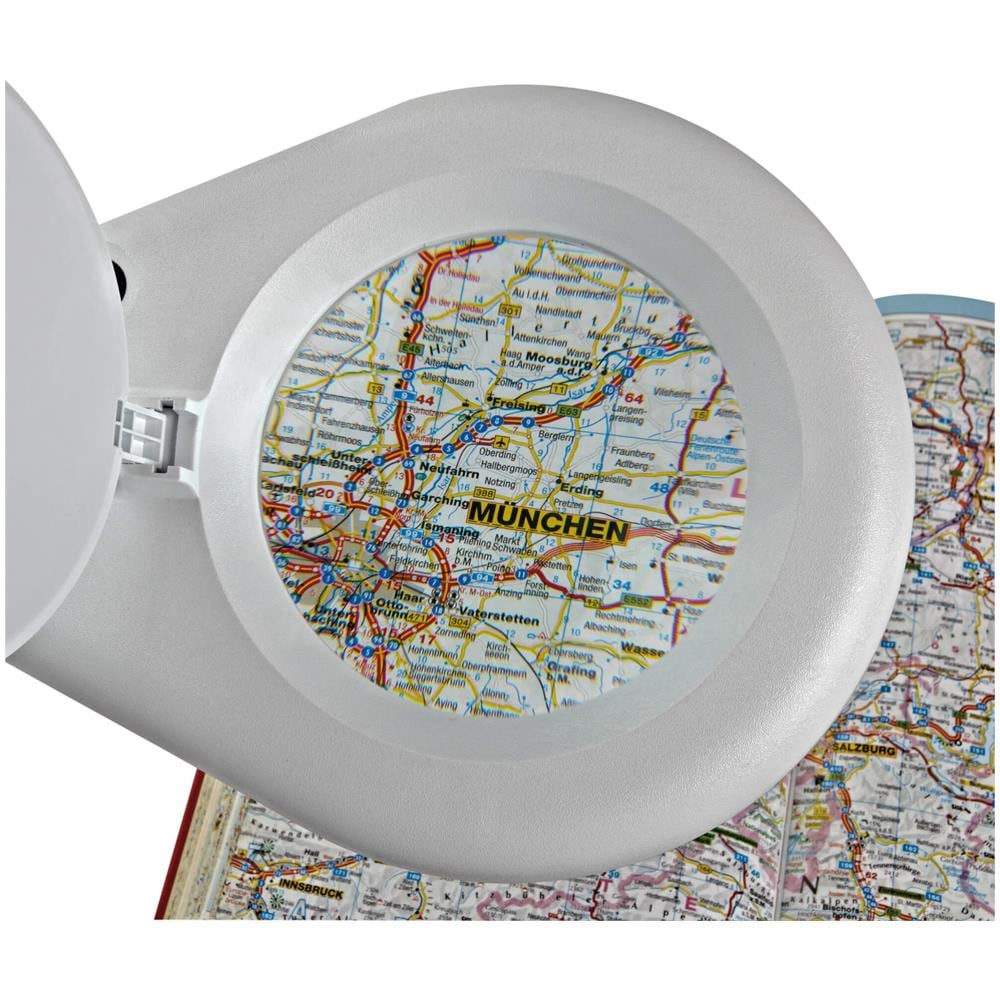 Lampada con Lente D'Ingrandimento LED Classe A+ 1,75x Bianco - Foto 4