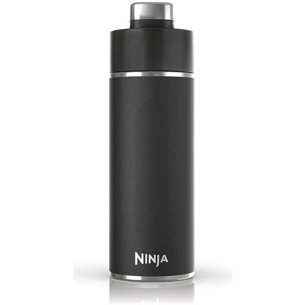 Thirsti Uso Quotidiano, Fitness, Trekking, Sport 700 ml Plastica, Acciaio inox Nero - Foto 1