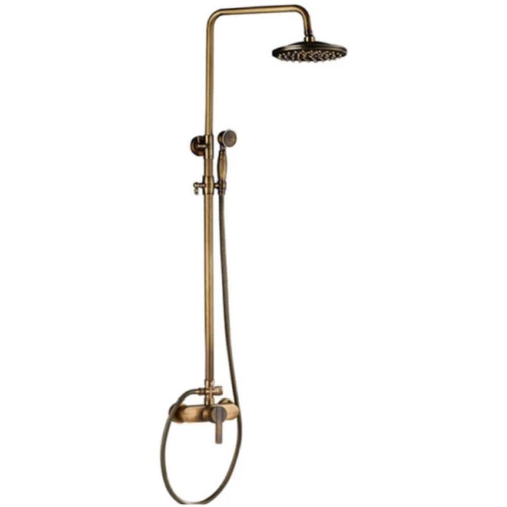 Rubinetto per doccia, Blackswan, tipo M39.1, modello bronzo antico, misura 20 cm - Foto 1